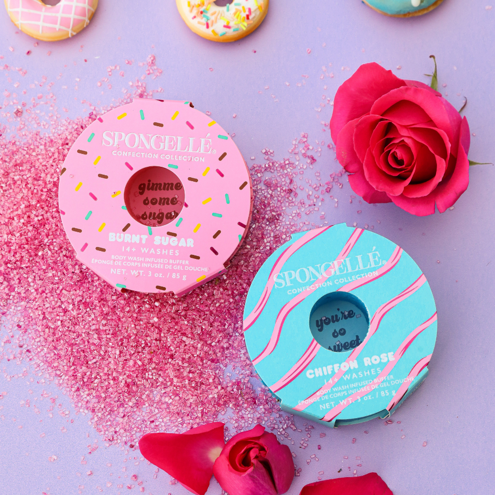Burnt Sugar & Chiffon Rose Body Buffer Set – alternate view 2