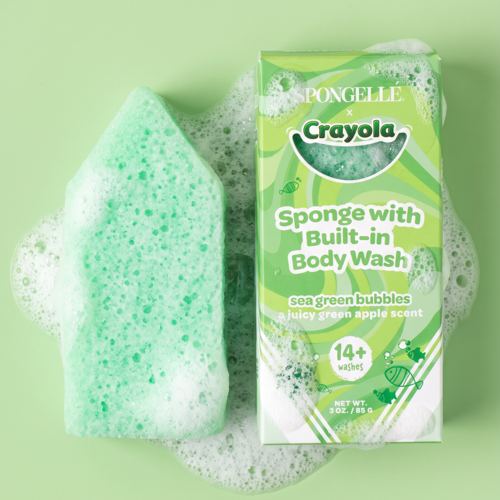 Sea Green Bubbles Body Buffer | Crayola – alternate view 2