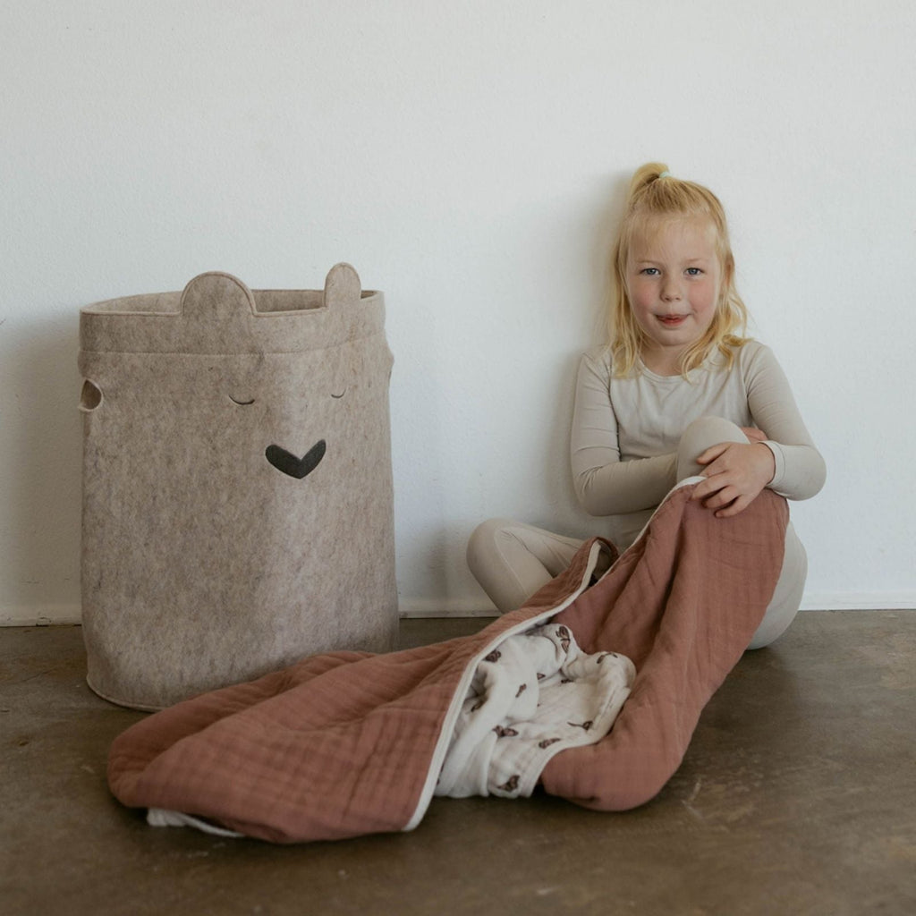 Bear Felt Laundry Hamper – alternate view 9