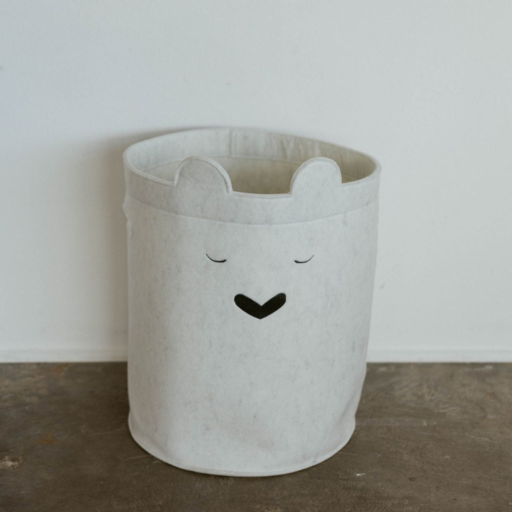 Bear Felt Laundry Hamper – alternate view 7