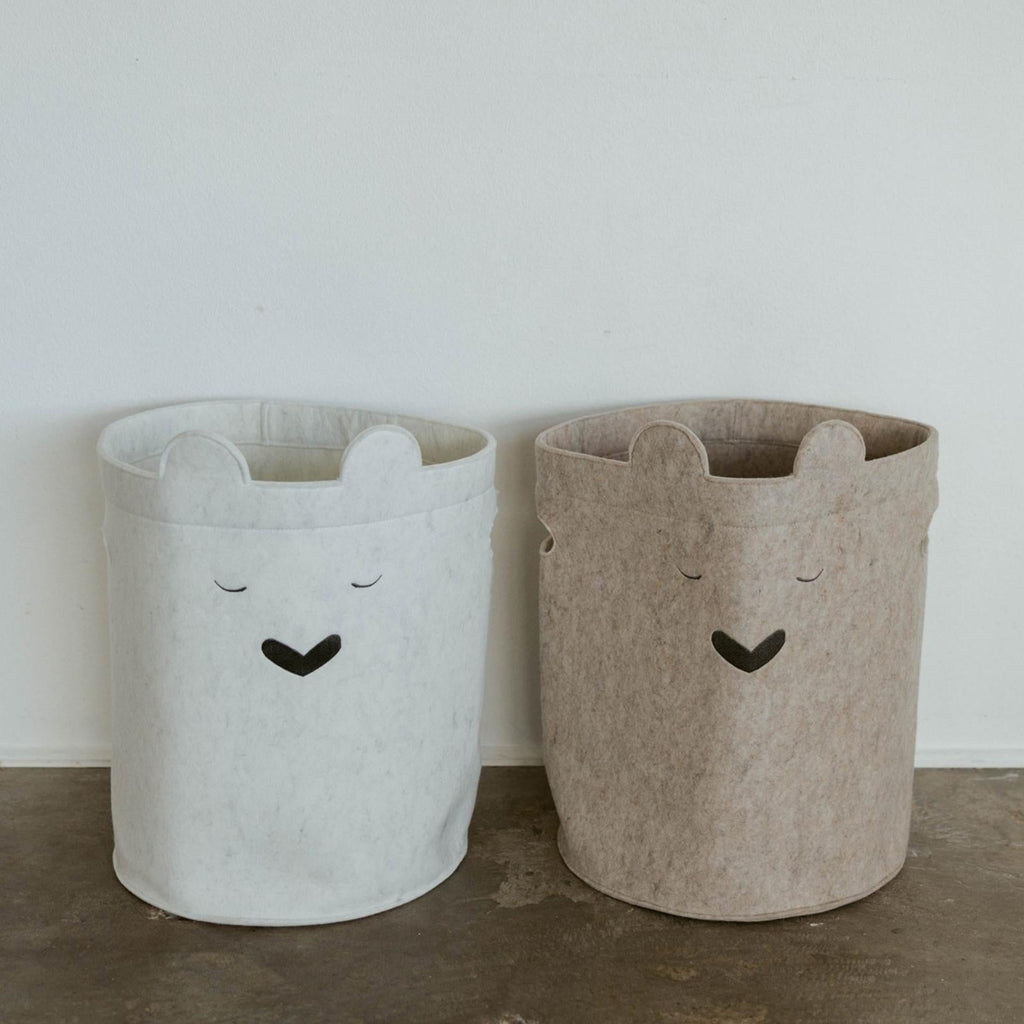 Bear Felt Laundry Hamper – alternate view 4