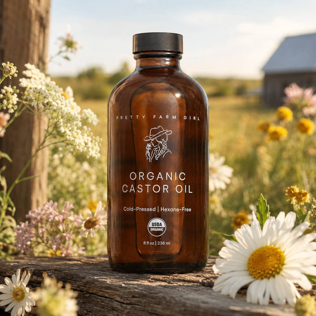 Pure Organic Cold Pressed Hexane-Free Castor Oil – alternate view 5