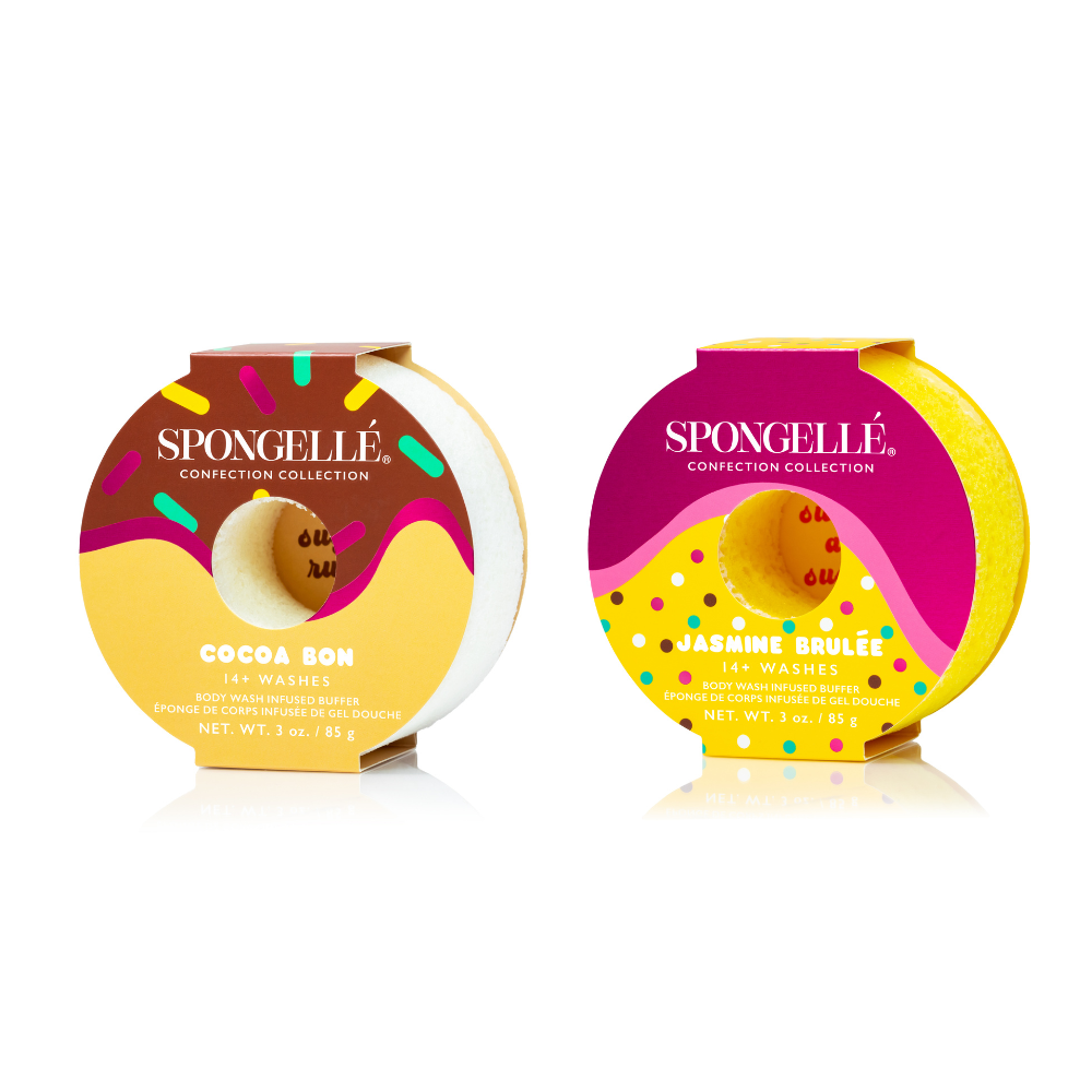 Cocoa Bon & Jasmine Brûlée Body Buffer Set – main product image
