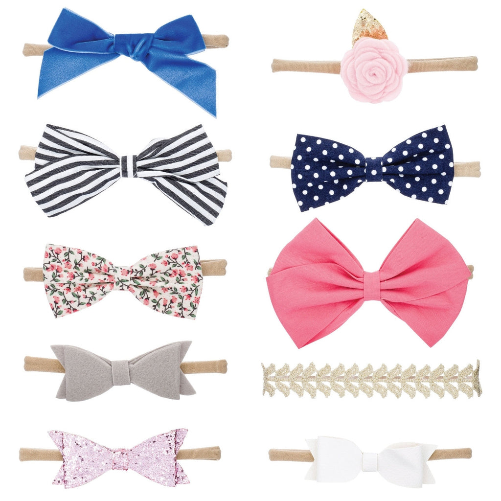 Essentials Set - Bows and Headbands - 10 Pack – alternate view 12