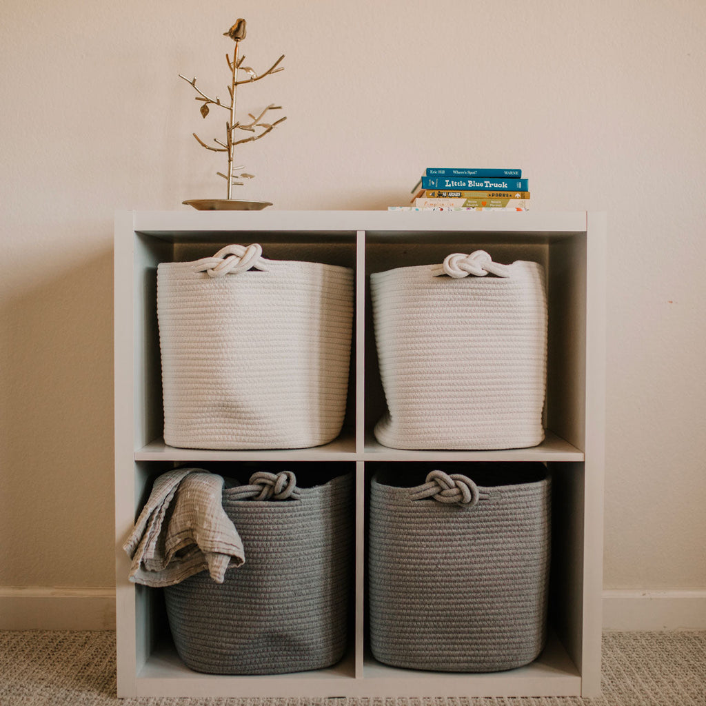 Rope Cube Storage Basket – alternate view 2