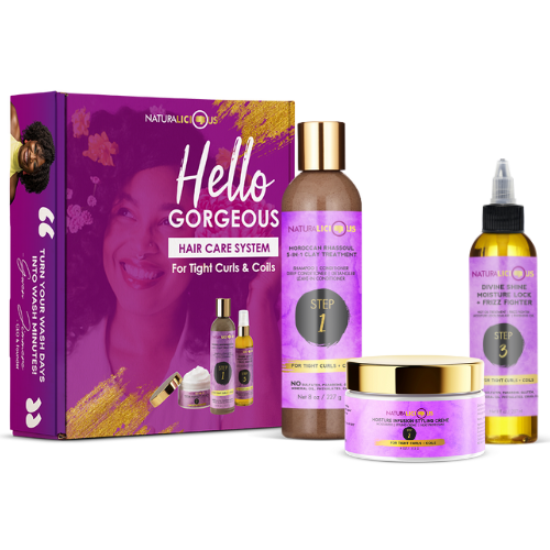 Hello Gorgeous Hair Care System (For Tight Curls) – main product image