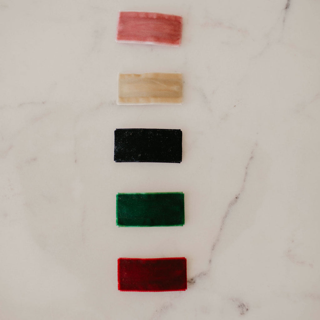 Holly Set - Velvet Hair Clips – alternate view 8