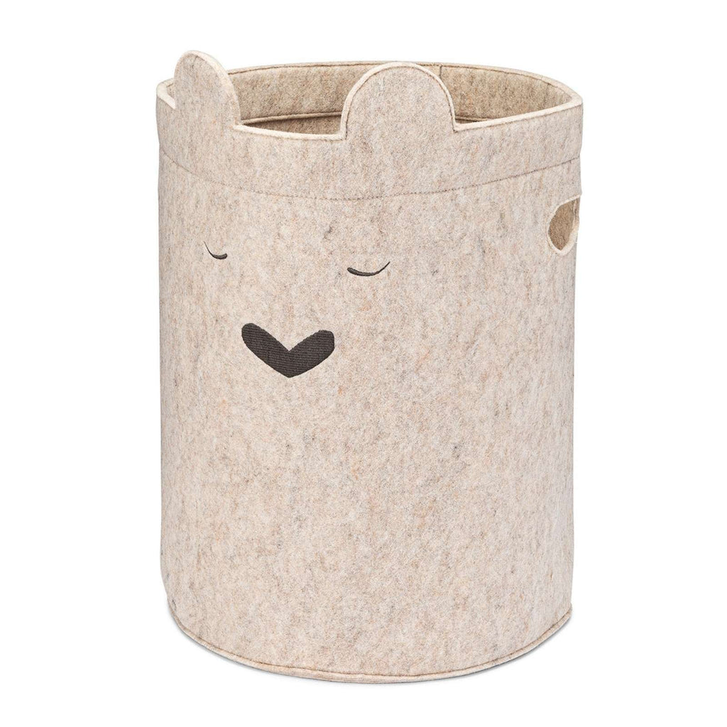 Bear Felt Laundry Hamper – main product image