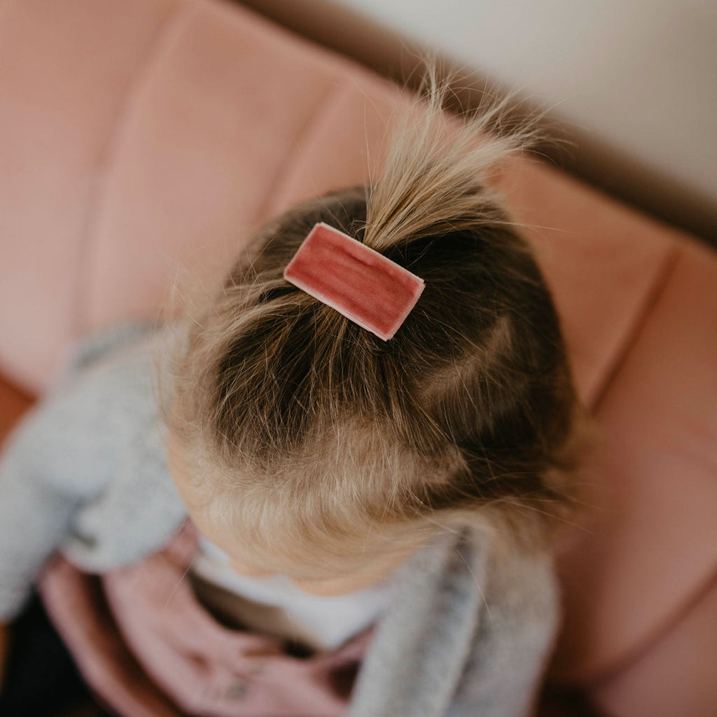 Holly Set - Velvet Hair Clips – alternate view 2