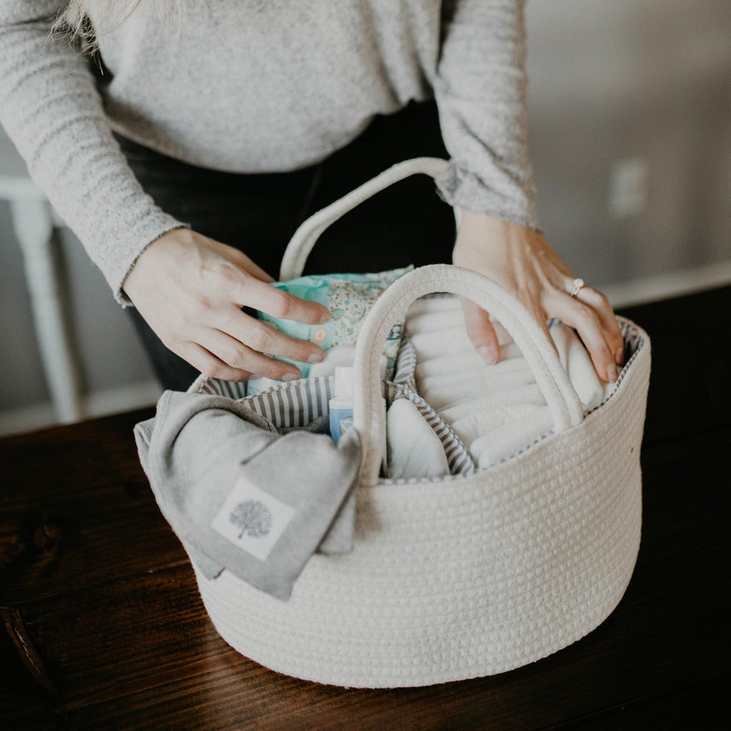 Rope Diaper Caddy – alternate view 2