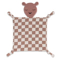 100% Muslin Lovey - Rosewood Checker