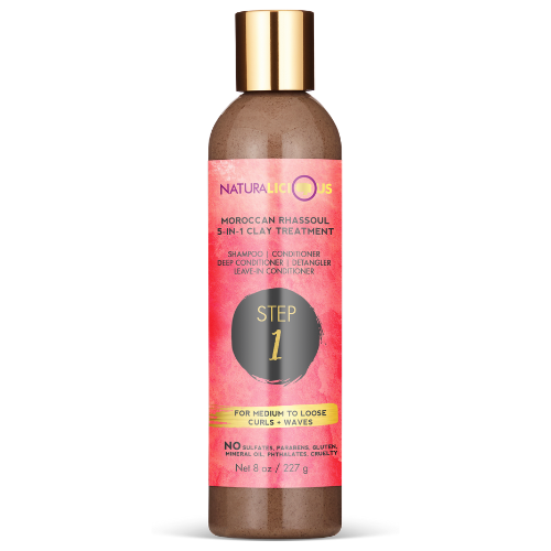 Step 1: Moroccan Rhassoul 5-in-1 Clay Treatment (For Loose Curls) – alternate view 4