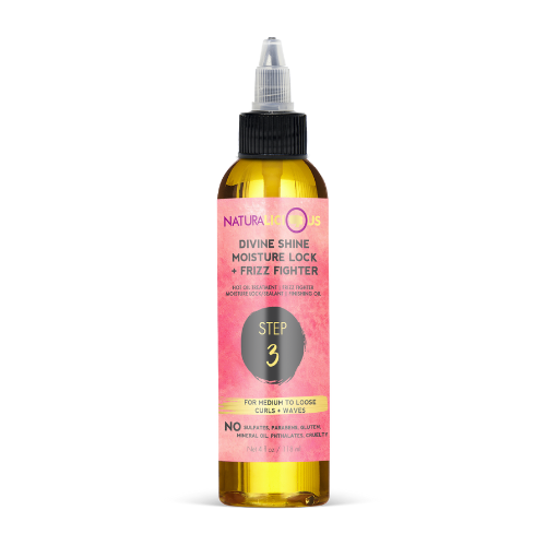Step 3: Divine Shine Moisture Lock & Frizz Fighter (For Loose Curls) – main product image