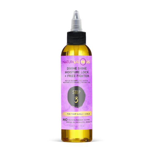 Step 3: Divine Shine Moisture Lock & Frizz Fighter (For Tight Curls) – main product image