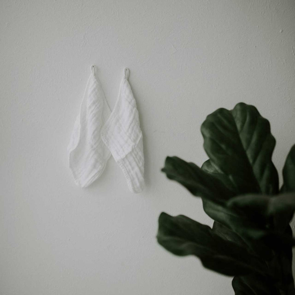 Muslin Cotton Baby Washcloths - 6 Pack – alternate view 5