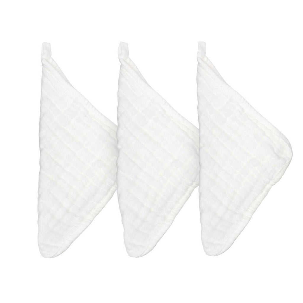 Muslin Cotton Baby Washcloths - 6 Pack – alternate view 3