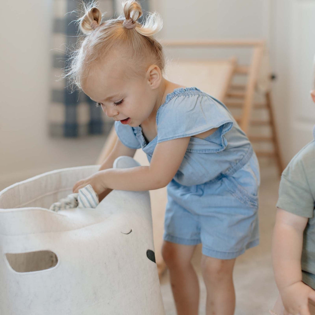 Bear Felt Laundry Hamper – alternate view 11