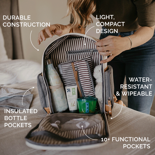 Birch Bag Mini - Diaper Backpack – alternate view 11