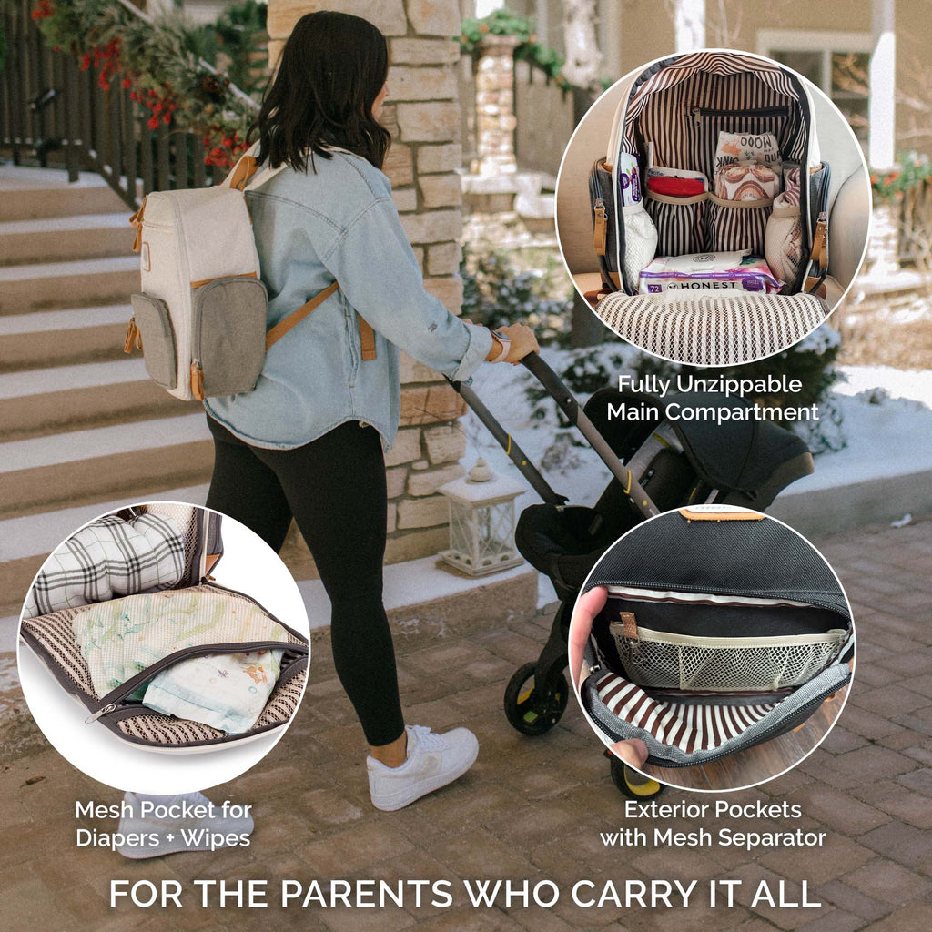 Birch Bag Mini - Diaper Backpack – alternate view 9