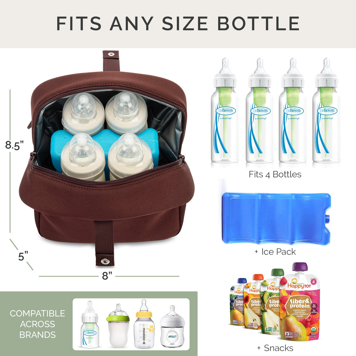 Drift Neoprene Bottle Cooler – alternate view 5
