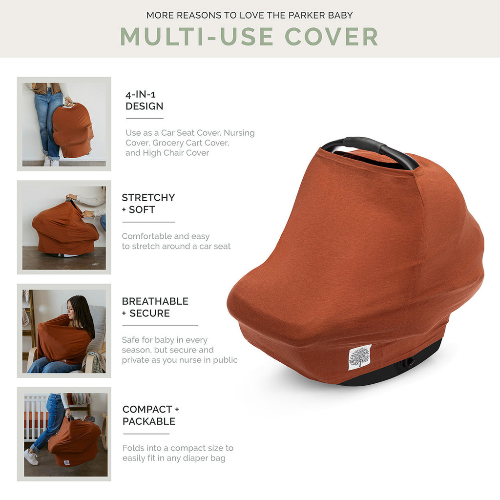 Multi-use Cover, Clay – alternate view 3