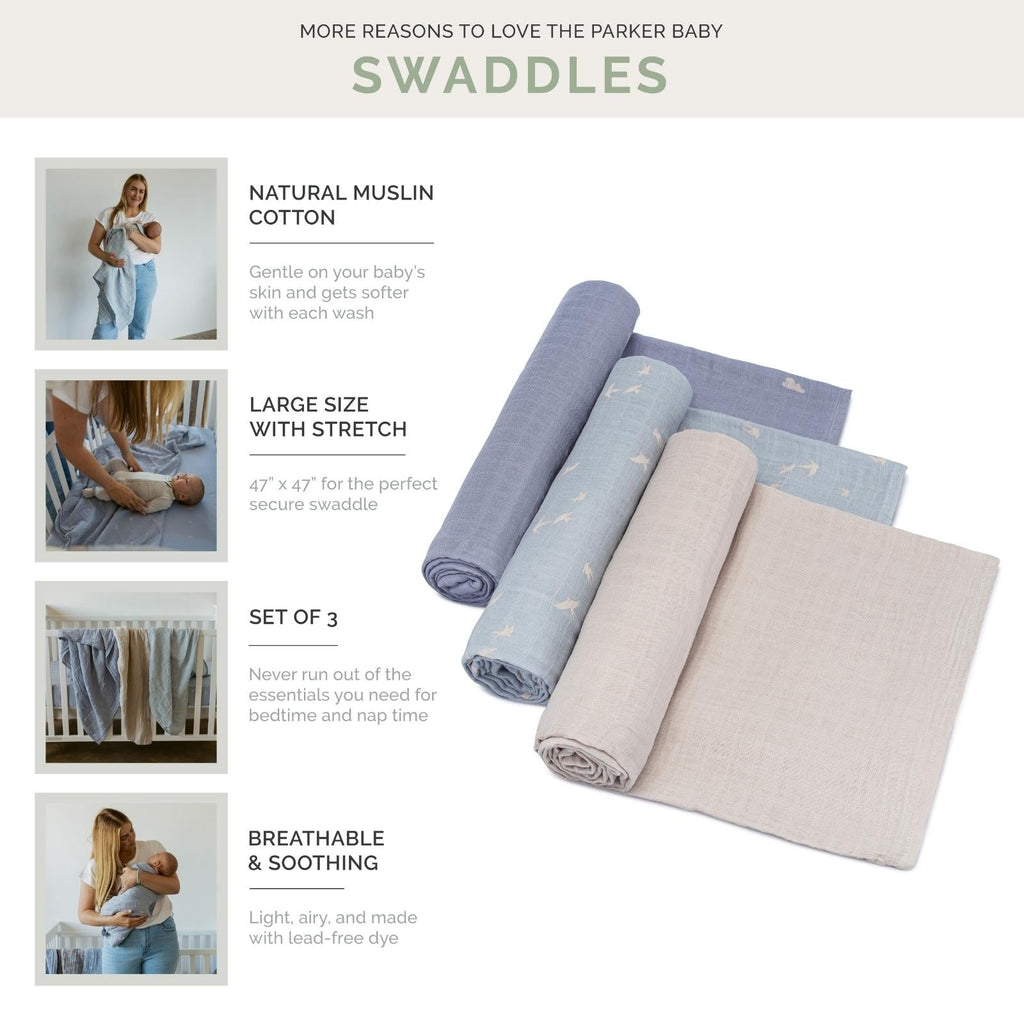 Stormy Swaddle Set – alternate view 2