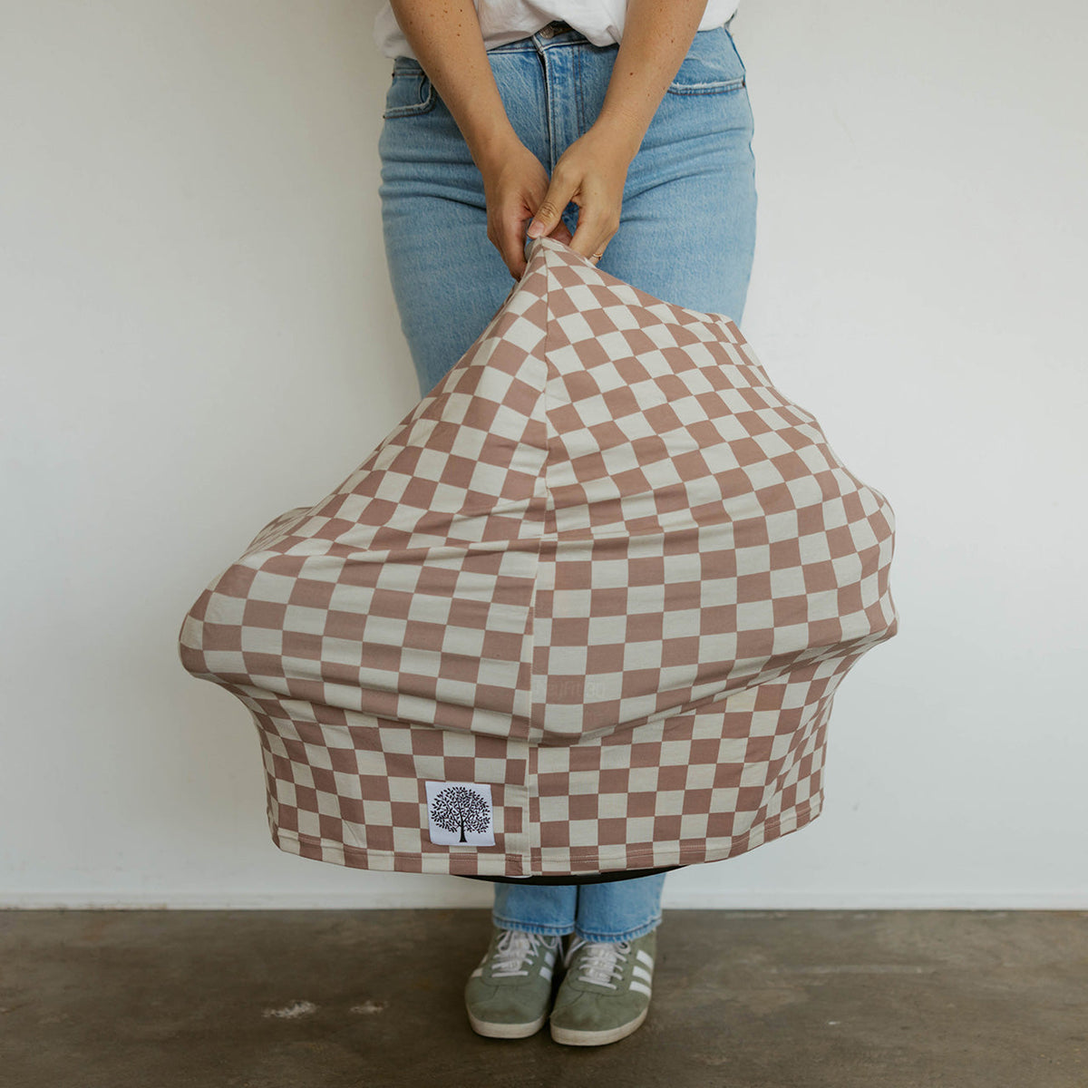 Multi-use Cover, Rosewood Checker – alternate view 11