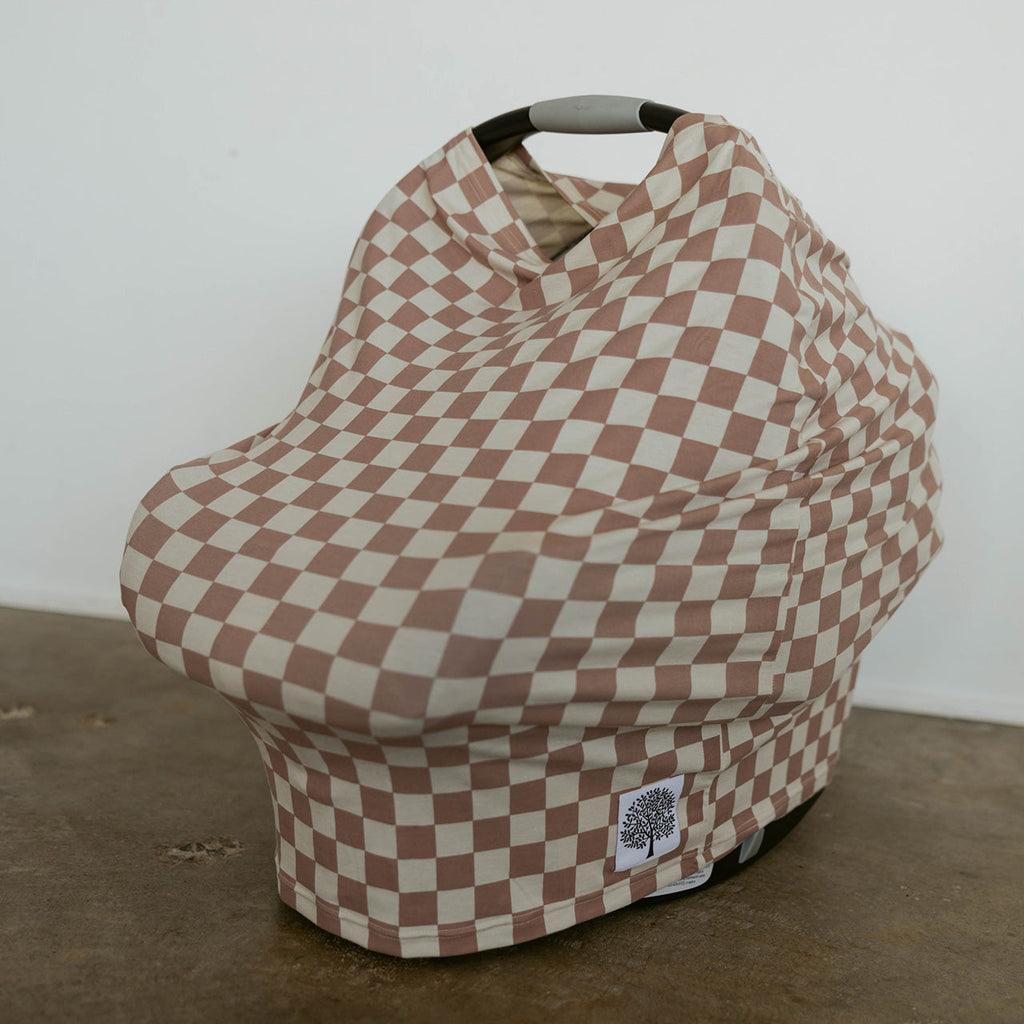 Multi-use Cover, Rosewood Checker – alternate view 10
