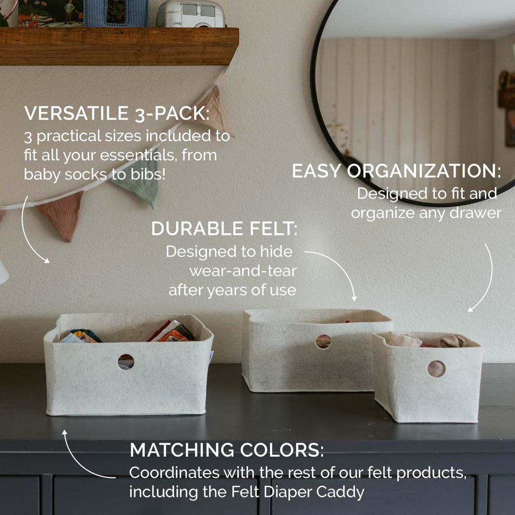 Felt Drawer Organizers – alternate view 3