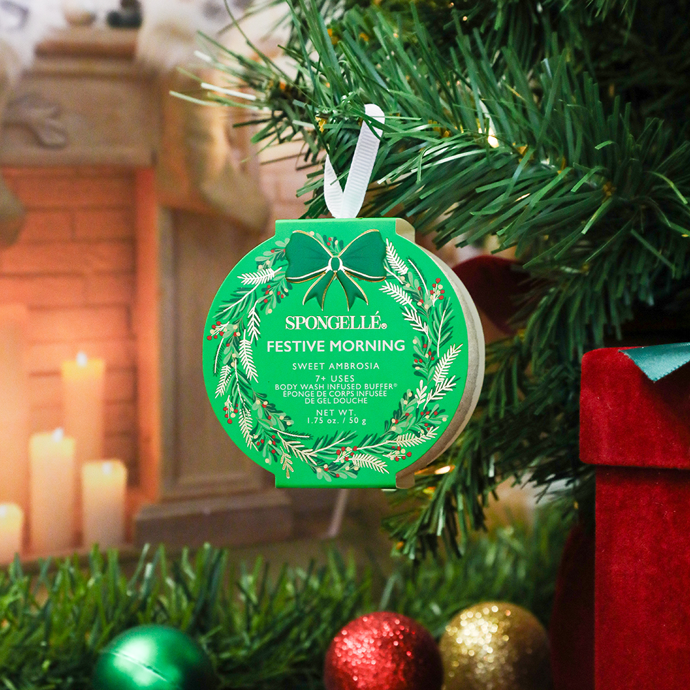 Festive Morning - Sweet Ambrosia | Holiday Wreath – alternate view 2