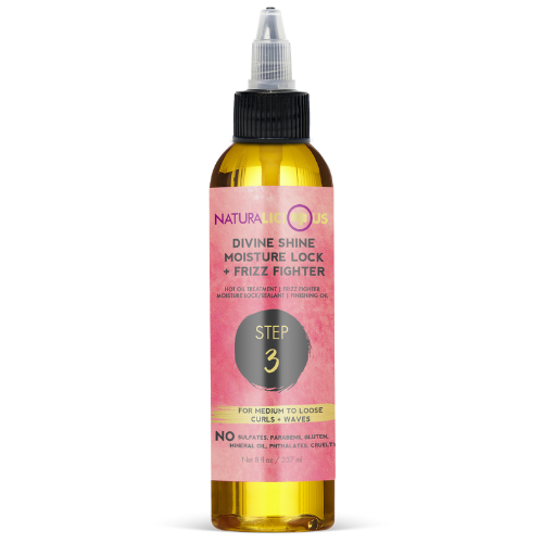 Step 3: Divine Shine Moisture Lock & Frizz Fighter (For Loose Curls) – alternate view 3